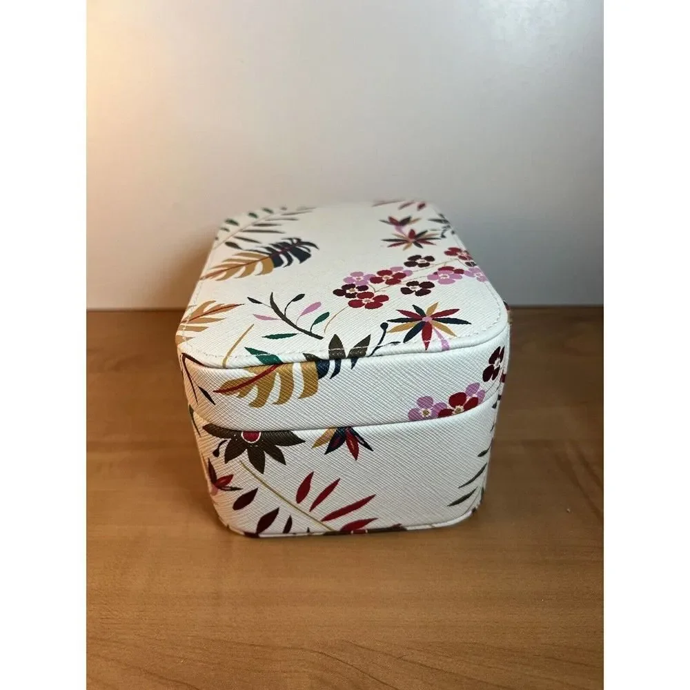 Floral Jewelry Box 6x4x2.5” Unbranded